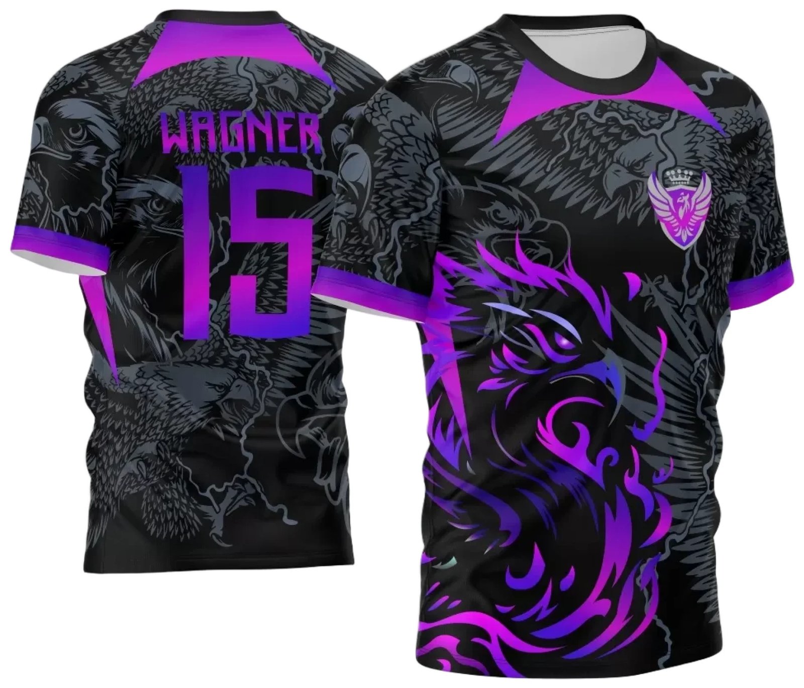 Arte Vetor Camisa InterClasse 2024 Águia