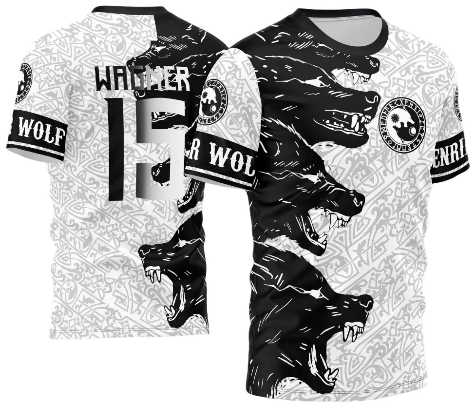 Arte Vetor Camisa InterClasse 2024 Lobos