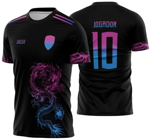 Arte Vetor Camisa InterClasse 2024 Modelo 31 Dragão