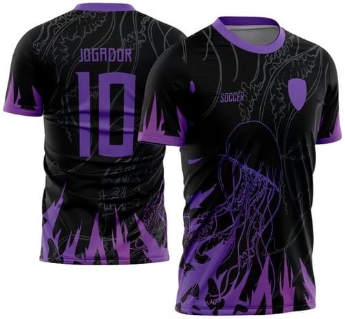 Arte Vetor Camisa InterClasse 2024 Modelo 45 Medusa do Mar