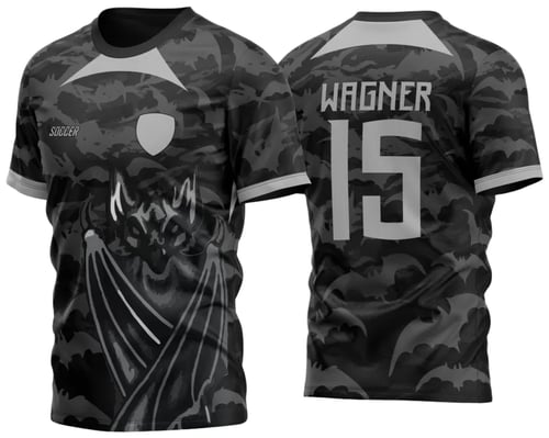 Arte Vetor Camisa InterClasse 2024 Morcegos Modelo 01