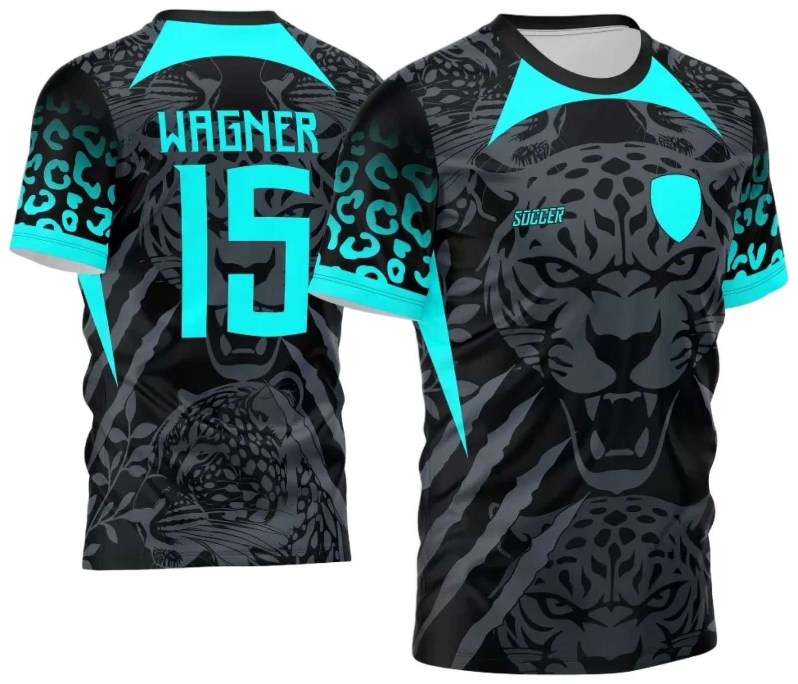 Arte Vetor Camisa InterClasse 2024 Onça