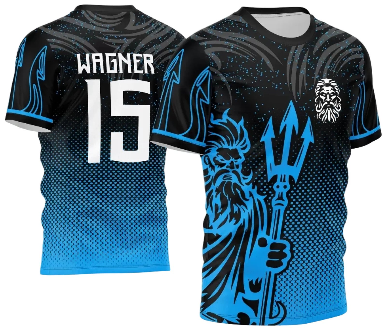 Arte Vetor Camisa InterClasse 2024 Poseidon