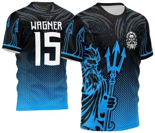 Arte Vetor Camisa InterClasse 2024 Poseidon