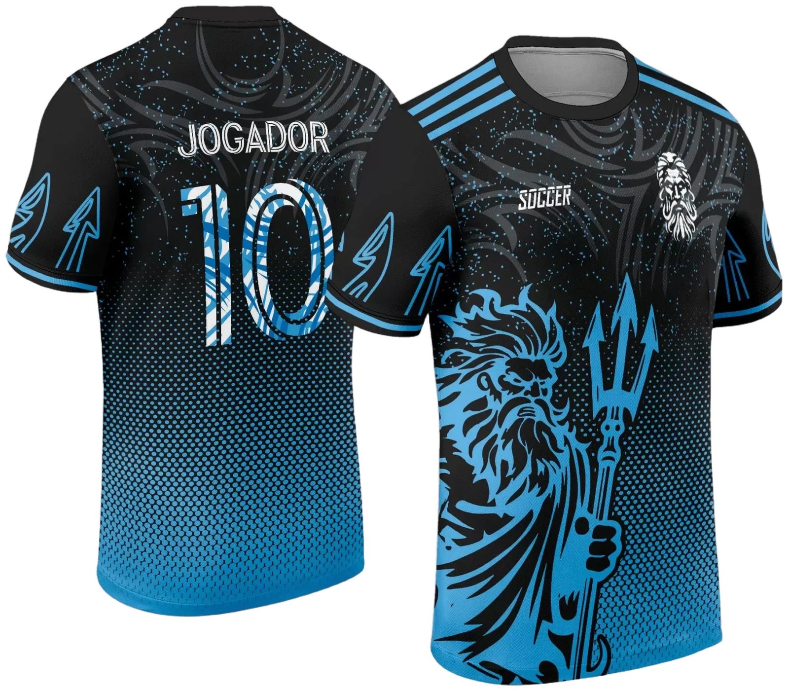 Arte Vetor Camisa InterClasse 2024 Poseidon