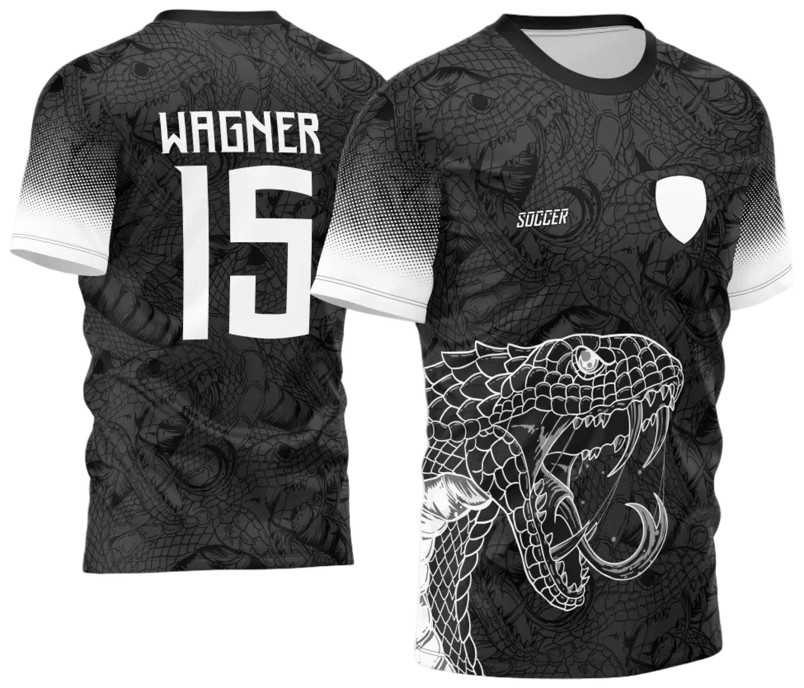 Arte Vetor Camisa InterClasse 2024 Serpente