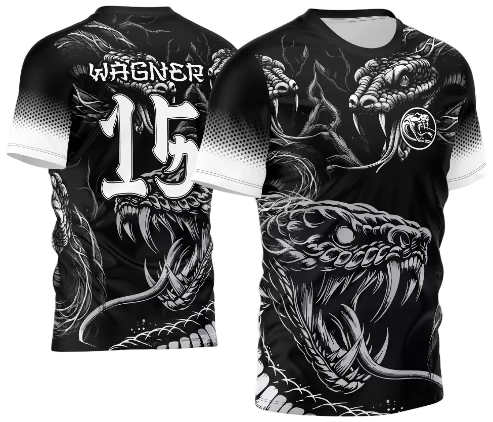 Arte Vetor Camisa InterClasse 2024 Serpente
