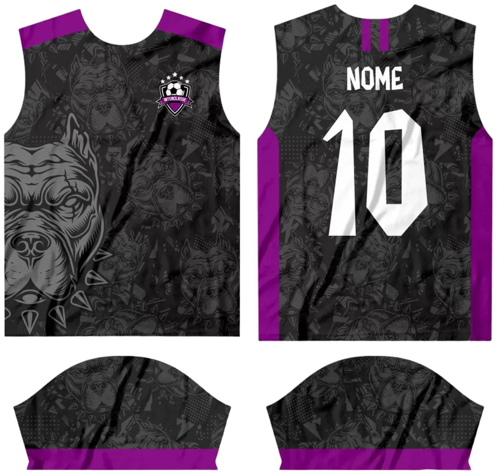 Arte Vetor Camisa Interclasse 2024