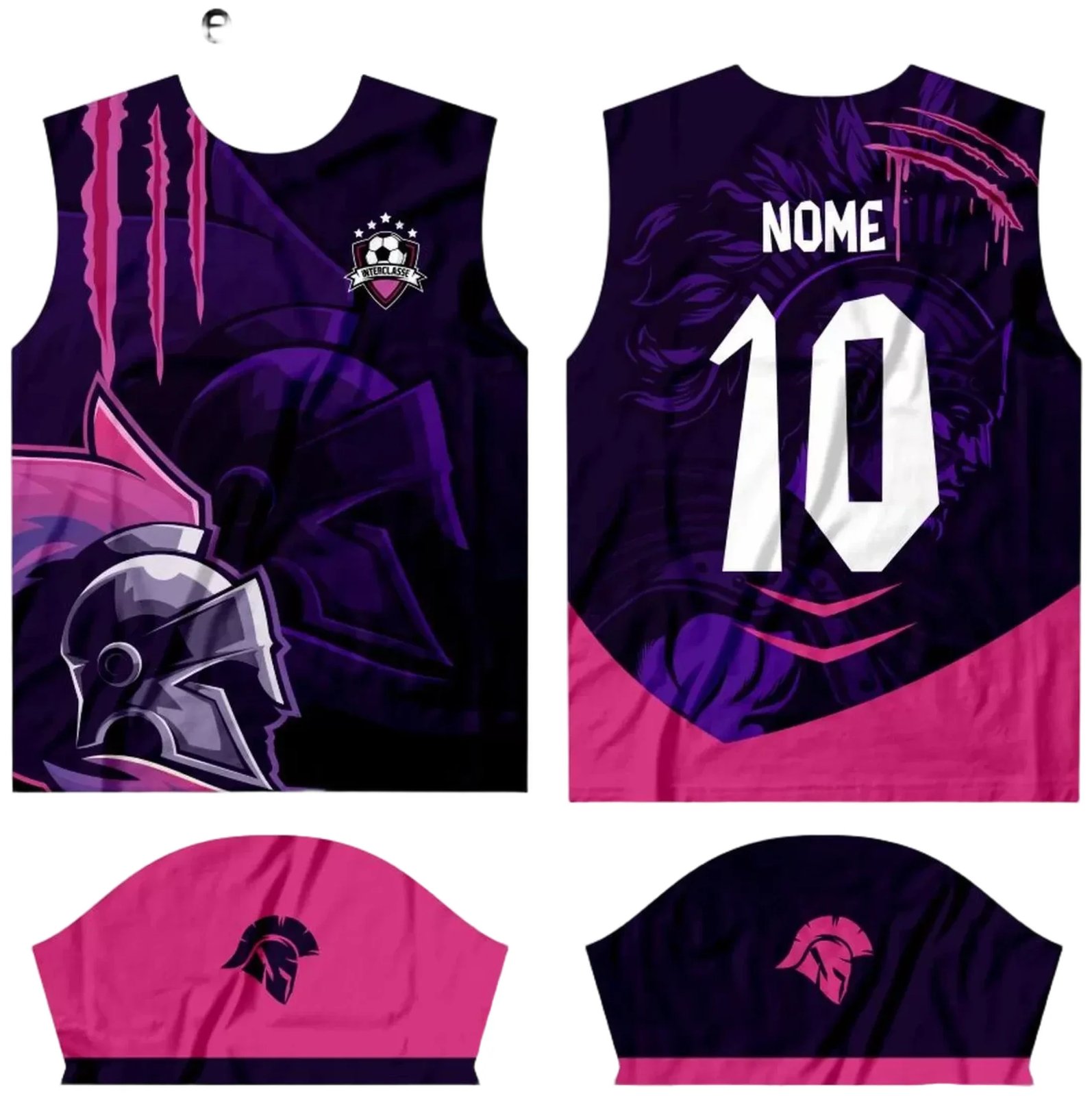 Arte Vetor Camisa Interclasse 2024