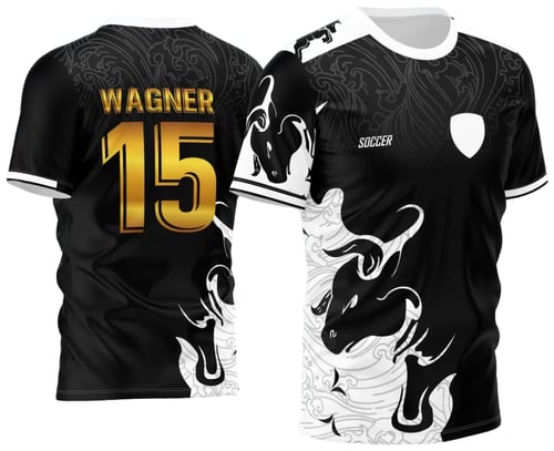 Arte Vetor Camisa Interclasse Bull Touros 2024