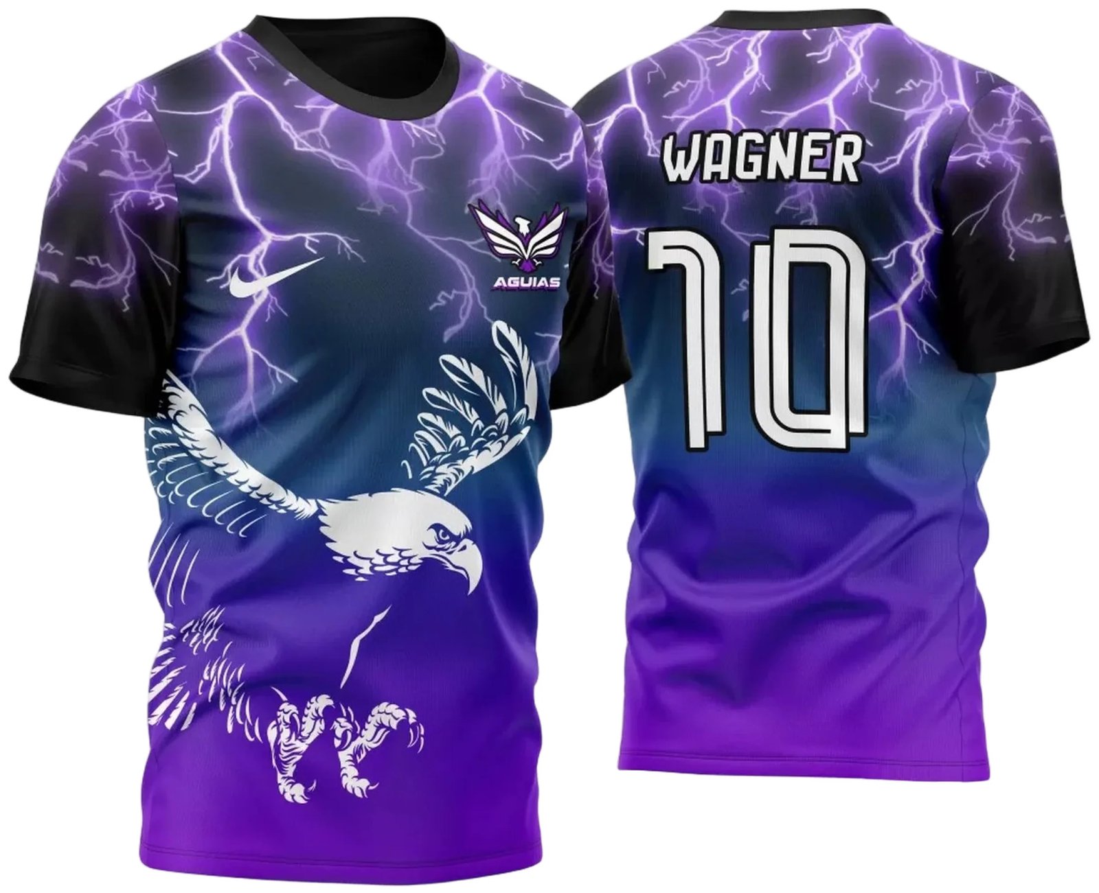 Arte Vetor Camisa InterClasse Degrade Águia