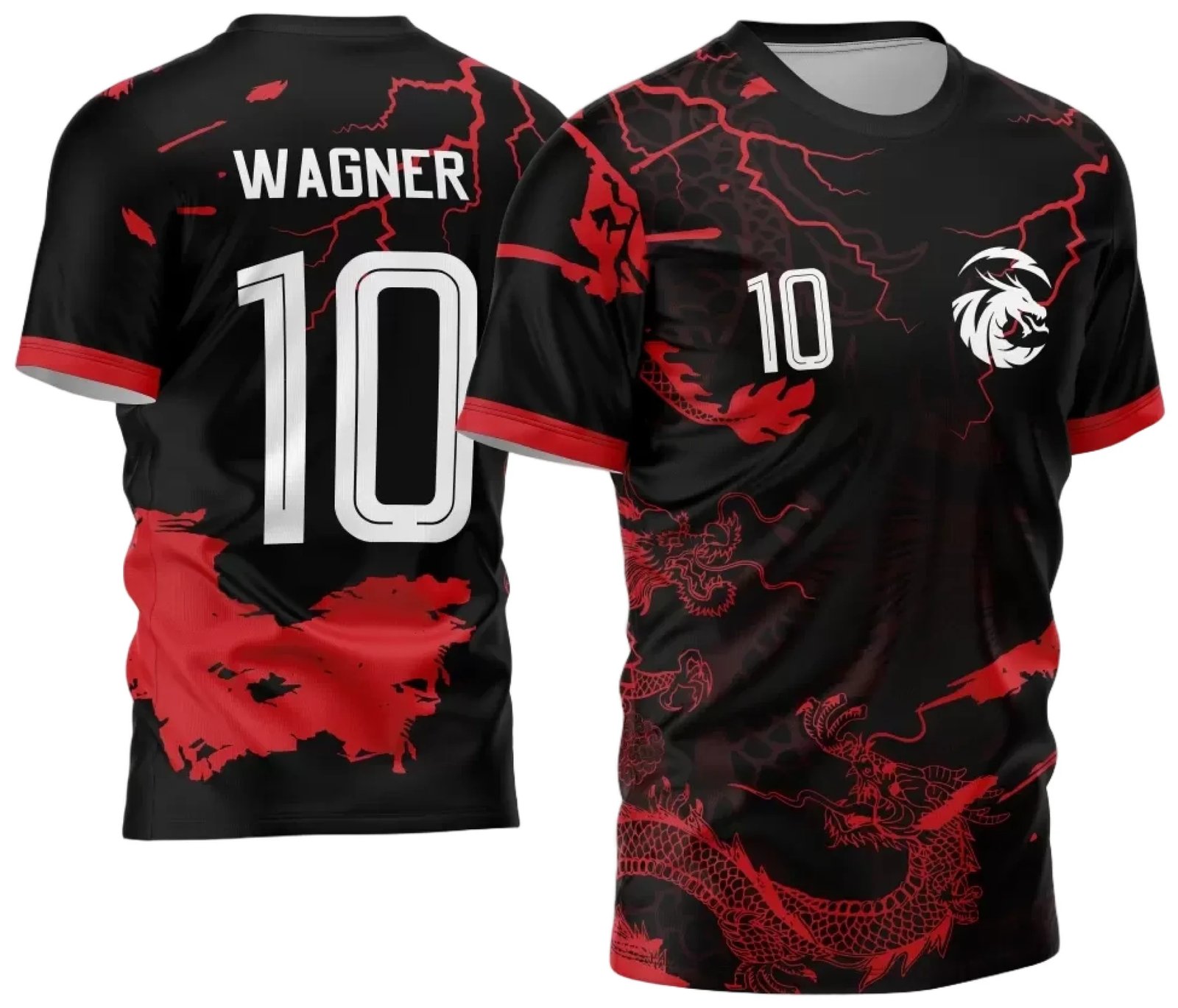 Arte Vetor Camisa InterClasse Dragão 2024