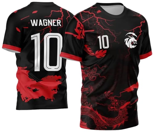 Arte Vetor Camisa InterClasse Dragão 2024