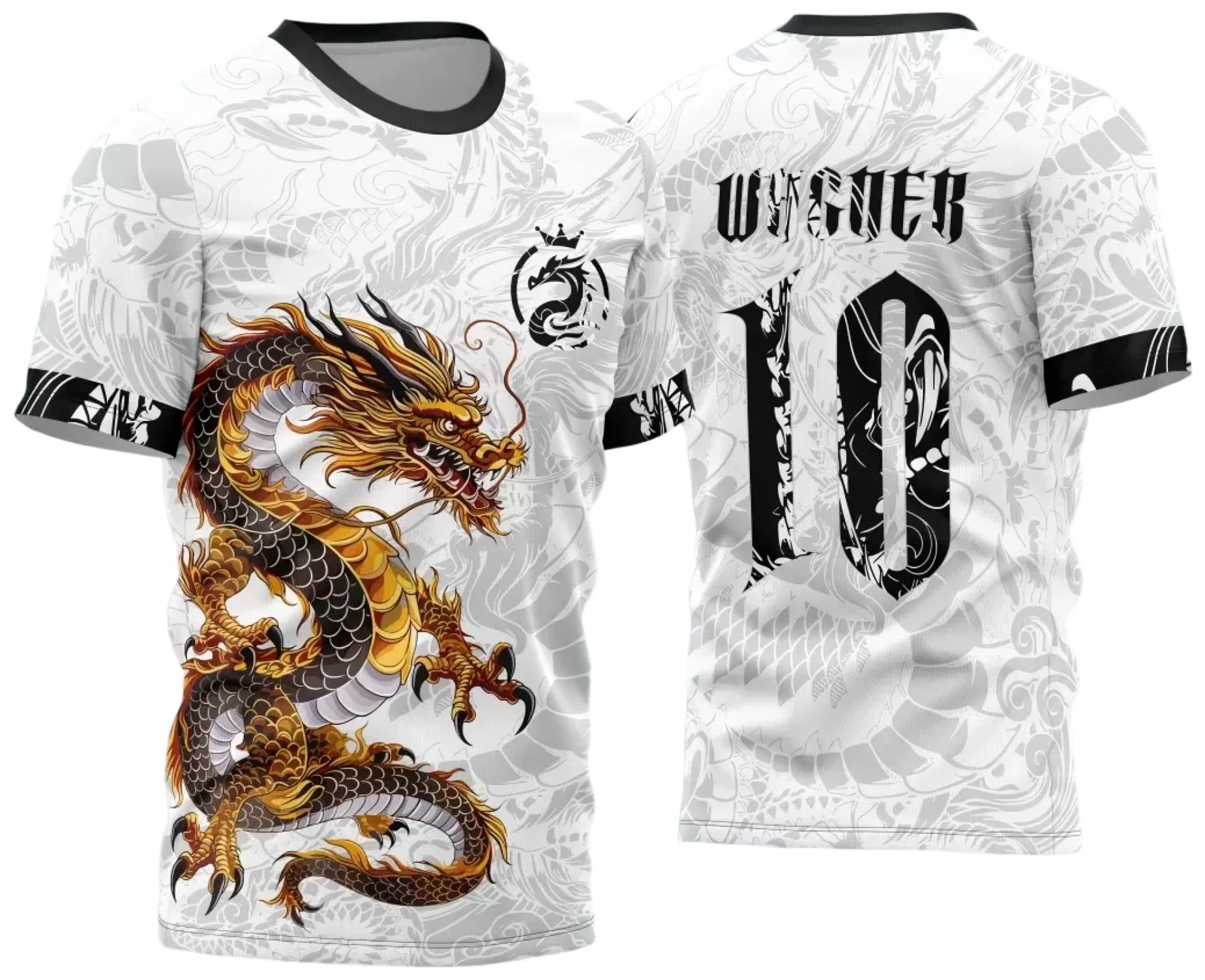 Arte Vetor Camisa InterClasse Dragão 2024