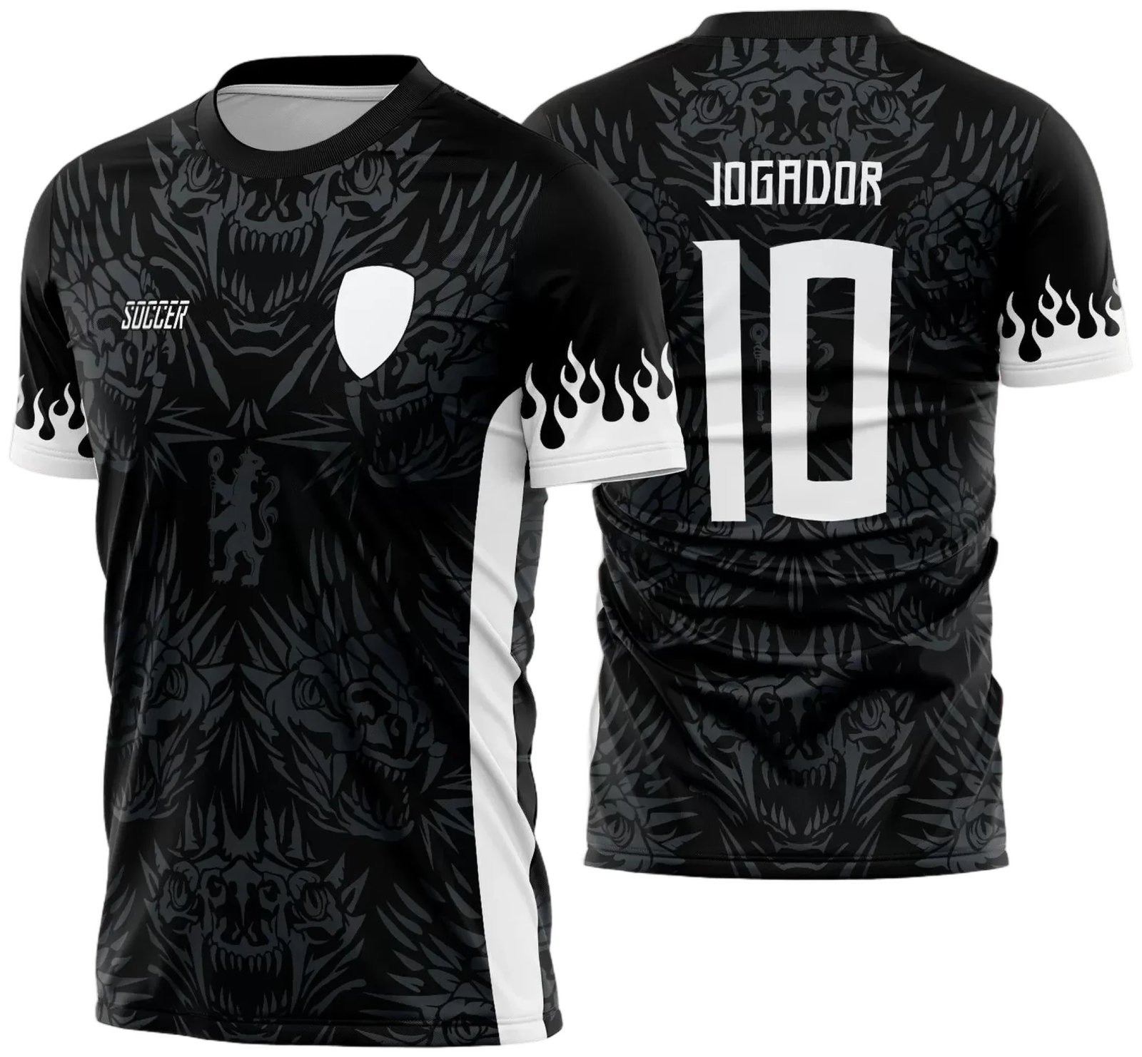 Arte Vetor Camisa Interclasse Dragão 2024