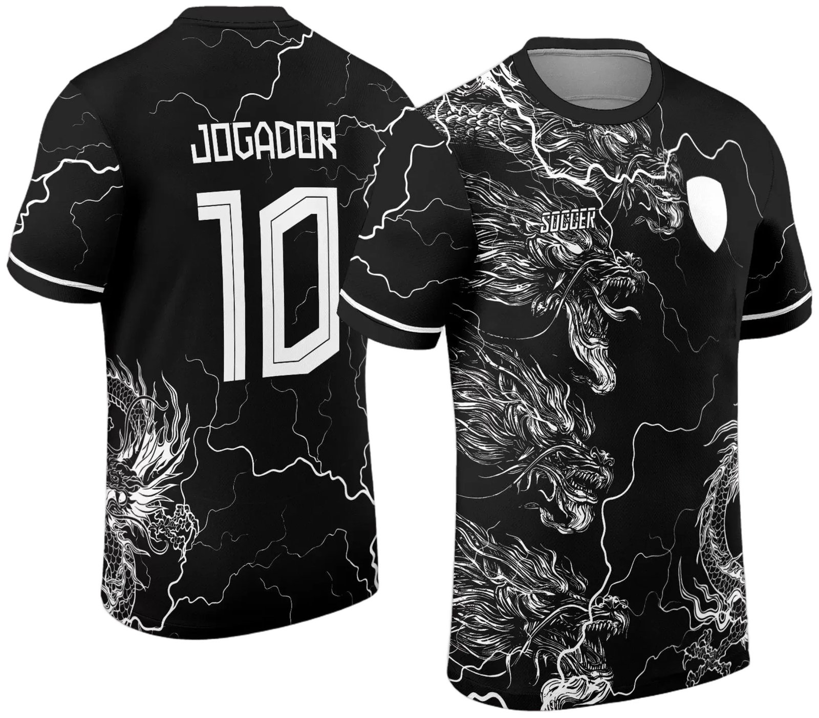 Arte Vetor Camisa Interclasse Dragão 2024