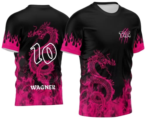 Arte Vetor Camisa Interclasse Dragão 2024