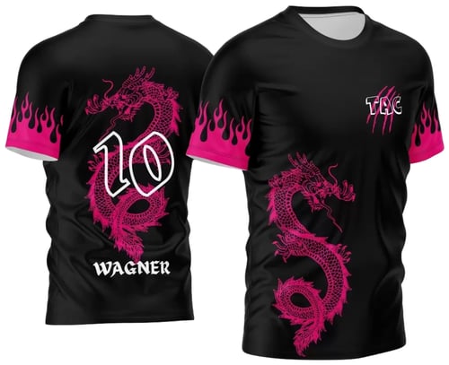 Arte Vetor Camisa Interclasse Dragão 2024