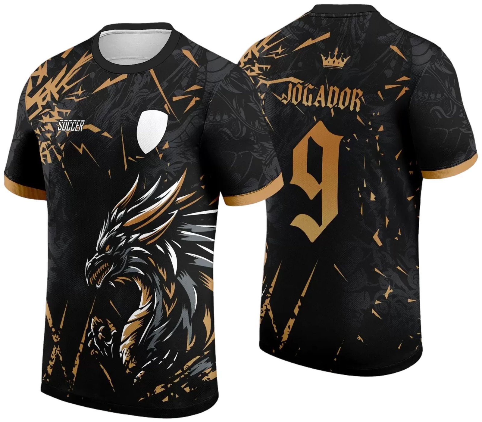 Arte Vetor Camisa Interclasse Dragão 2024