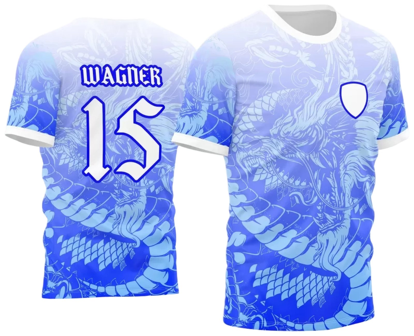 Arte Vetor Camisa Interclasse Dragão 2024