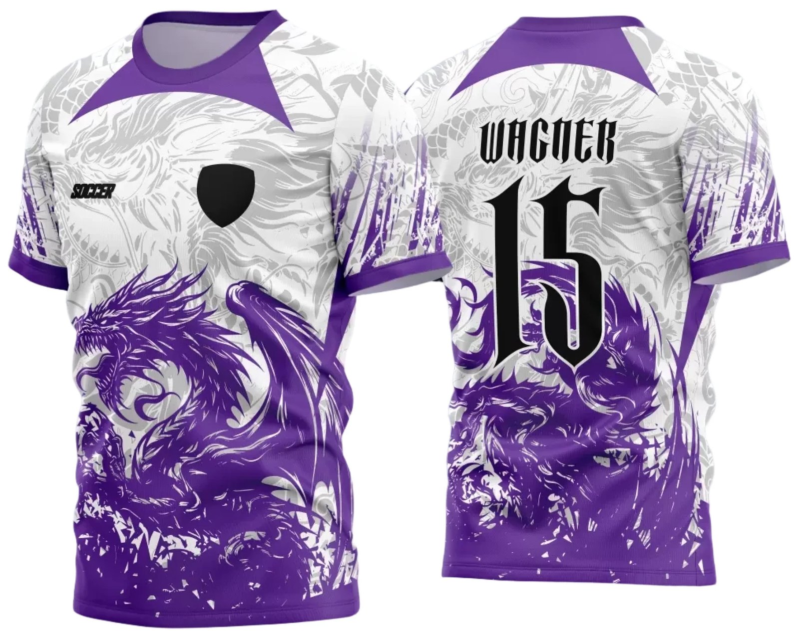 Arte Vetor Camisa Interclasse Dragão 2024