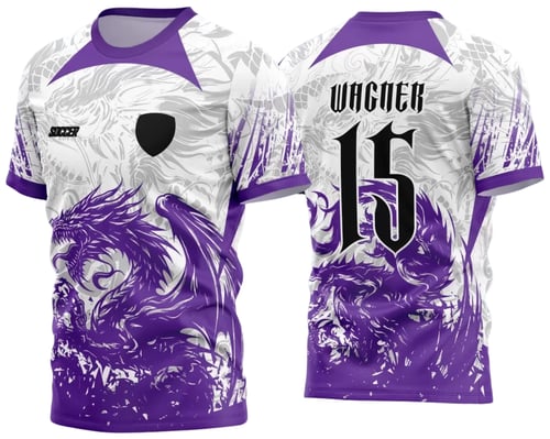 Arte Vetor Camisa Interclasse Dragão 2024