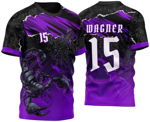 Arte Vetor Camisa InterClasse Escorpião Selvagem 2023