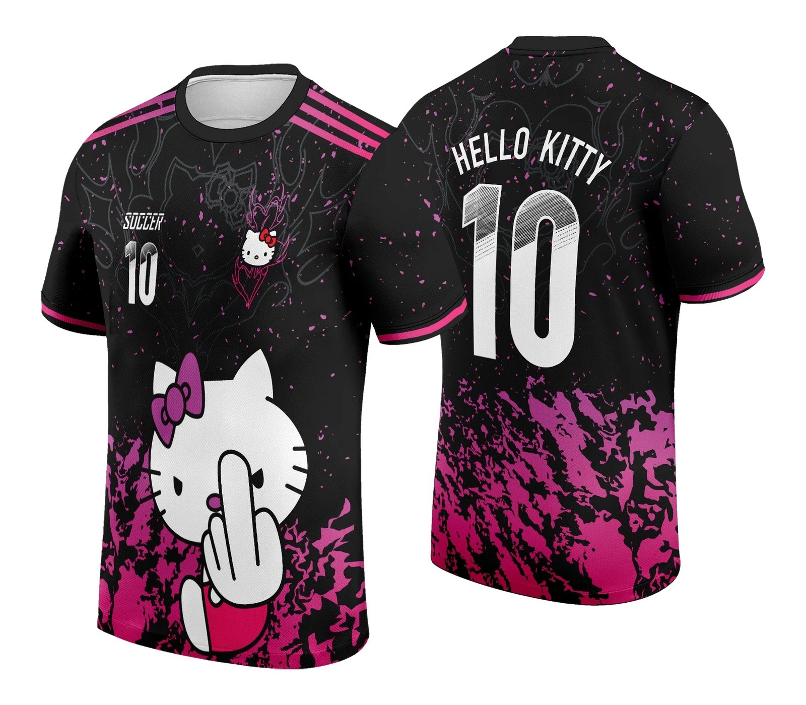 Arte Vetor Camisa Interclasse Hello Kitty 2024