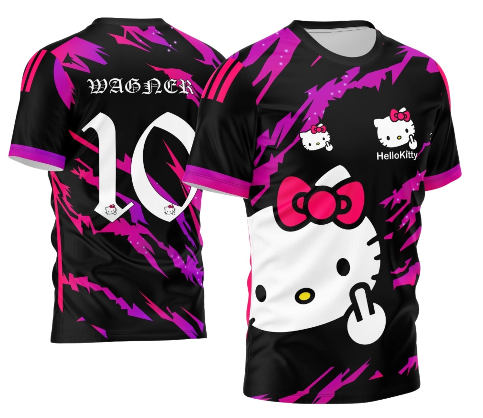 Arte Vetor Camisa Interclasse Hello Kitty 2024