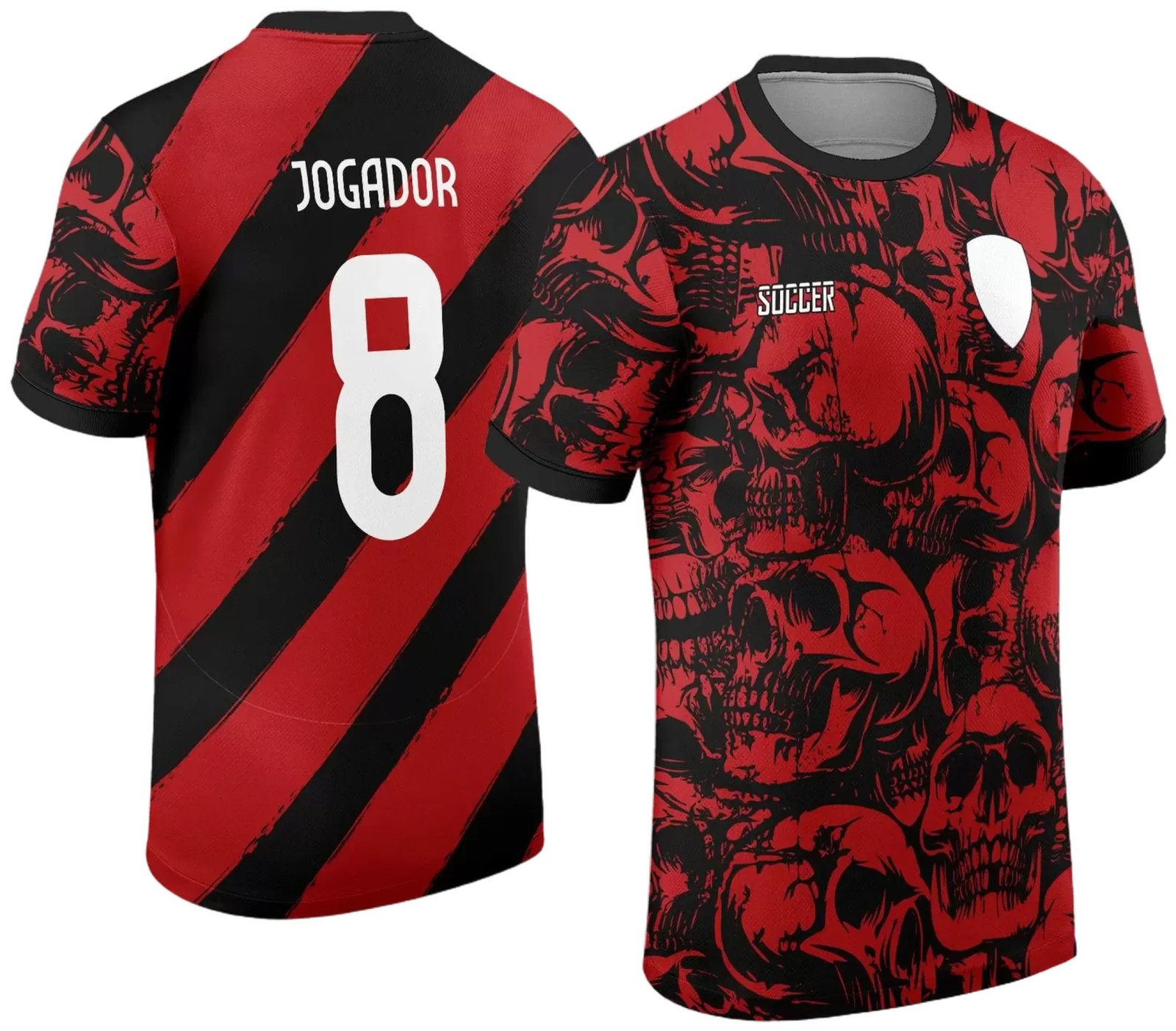 Arte Vetor Camisa Interclasse - Jogos Internos - 2024 - Caveiras