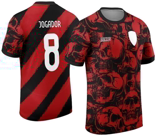 Arte Vetor Camisa Interclasse - Jogos Internos - 2024 - Caveiras