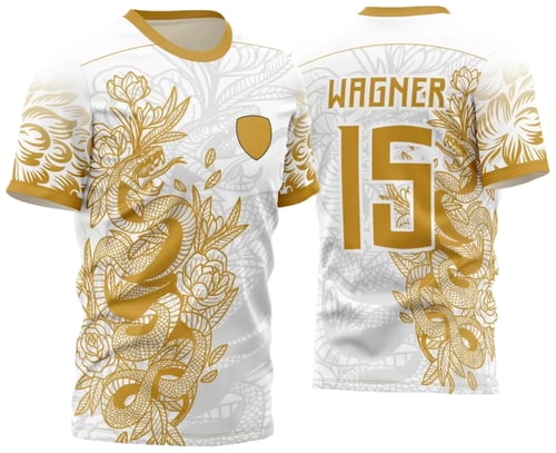 Arte Vetor Camisa Interclasse - Jogos Internos - 2024 - Cobra Serpente