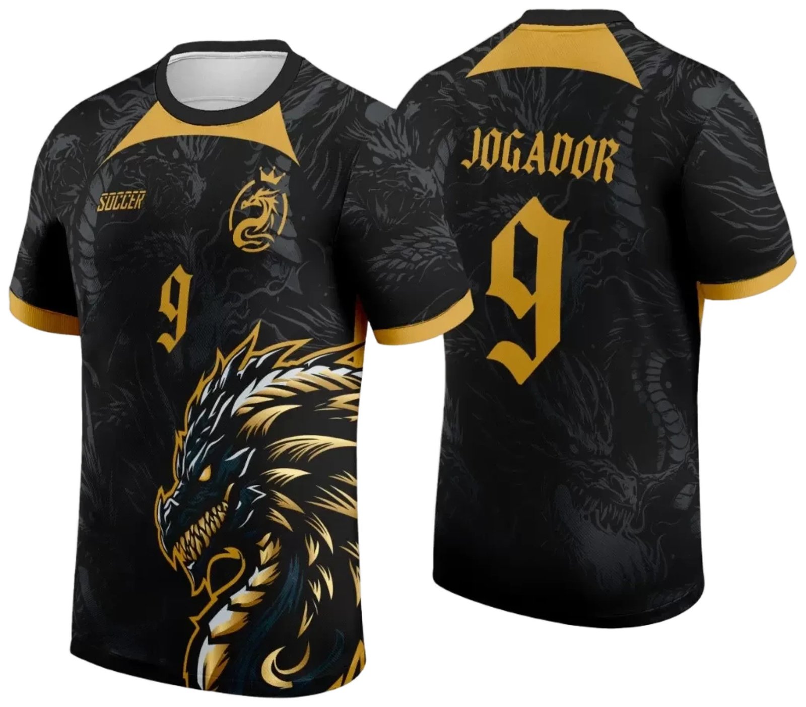 Arte Vetor Camisa Interclasse - Jogos Internos - 2024 - Dragão