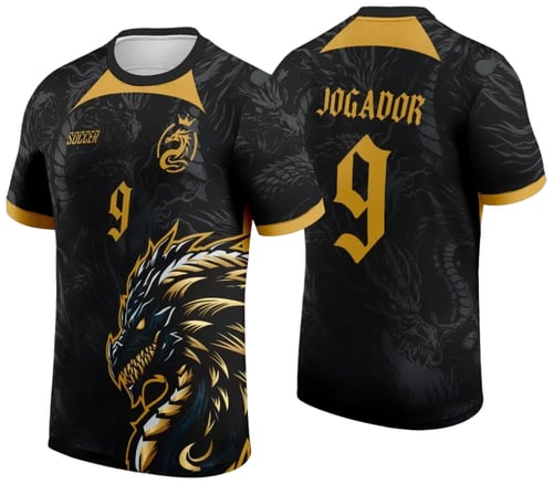 Arte Vetor Camisa Interclasse - Jogos Internos - 2024 - Dragão