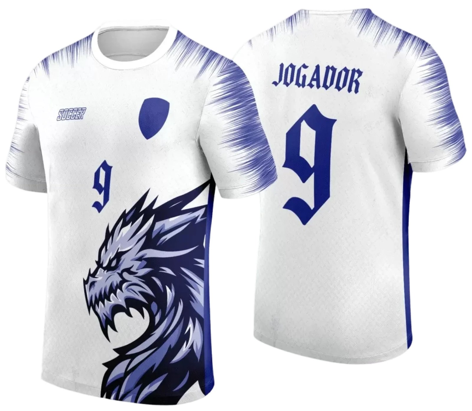 Arte Vetor Camisa Interclasse - Jogos Internos - 2024 - Dragão
