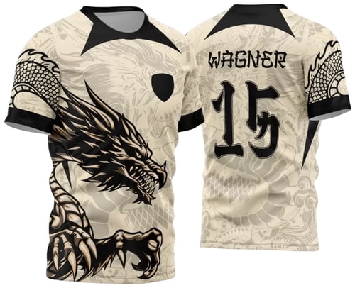 Arte Vetor Camisa Interclasse - Jogos Internos - 2024 - Dragão