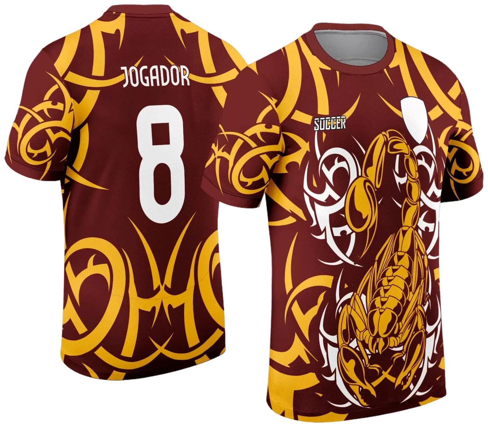 Arte Vetor Camisa Interclasse - Jogos Internos - 2024 - Escorpião