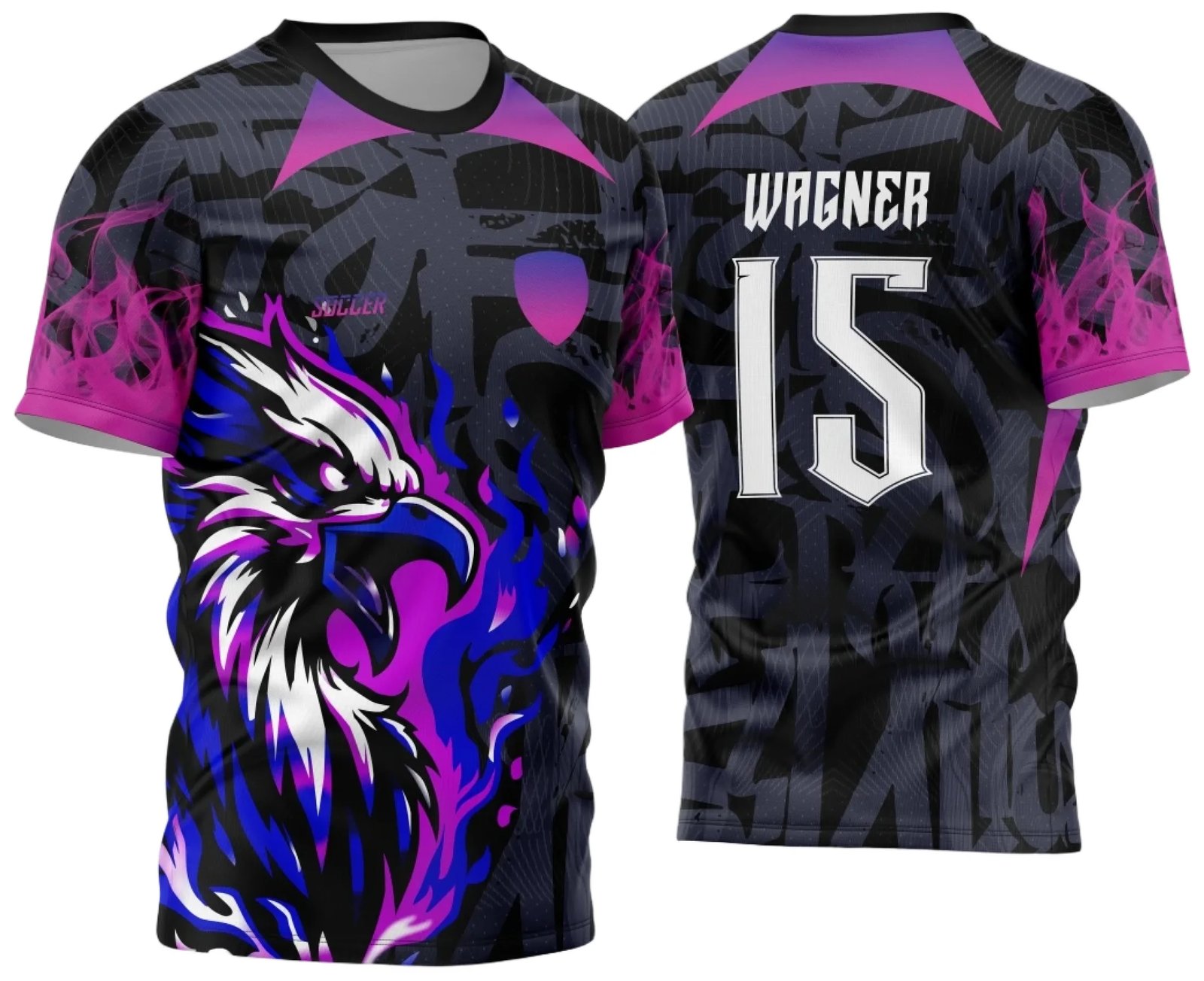 Arte Vetor Camisa Interclasse - Jogos Internos - 2024 - Águia Roxa