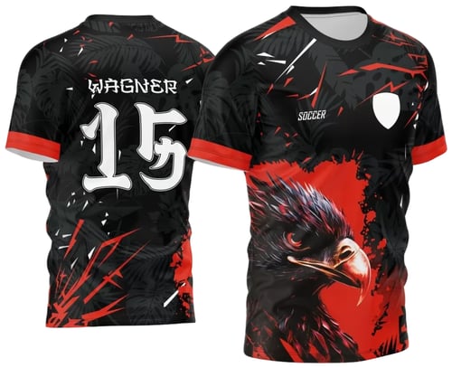 Arte Vetor Camisa Interclasse - Jogos Internos - 2024 - Águia Vermelha