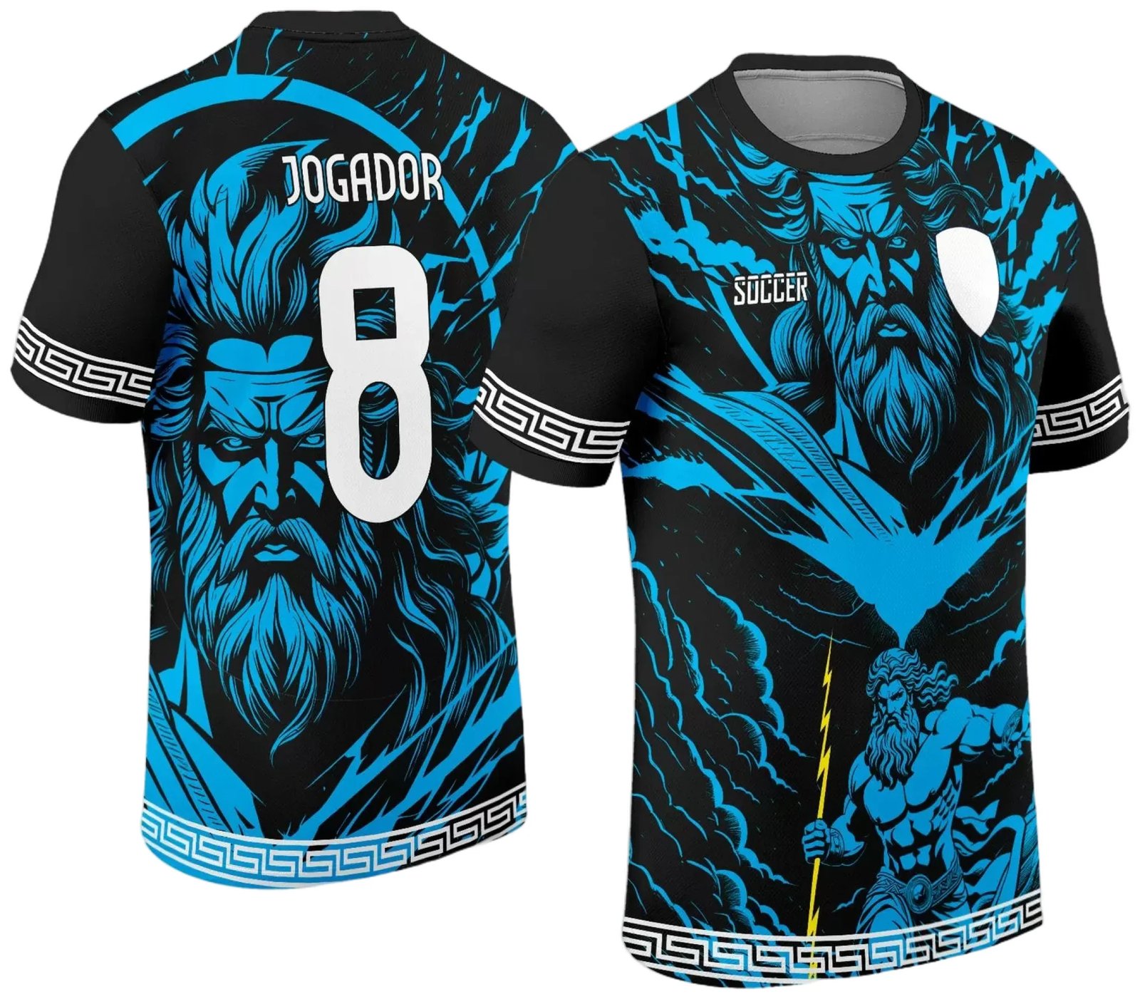 Arte Vetor Camisa Interclasse - Jogos Internos - 2024 - Zeus