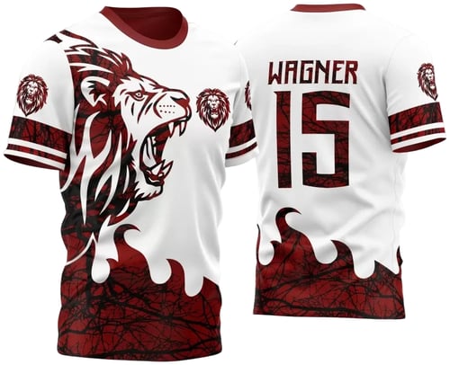 Arte Vetor Camisa InterClasse Leão 2024