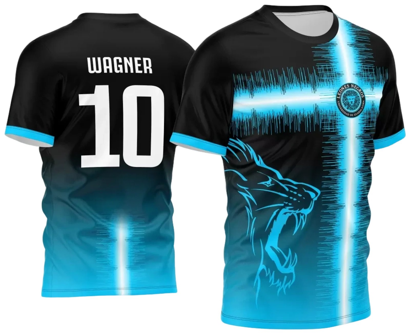 Arte Vetor Camisa Interclasse Leão 2024 Azul