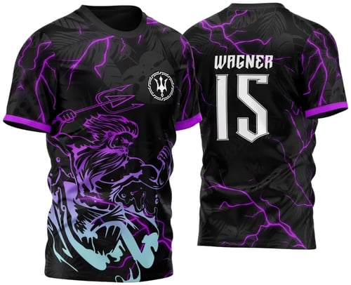 Arte Vetor Camisa InterClasse Poseidon Raios 2023