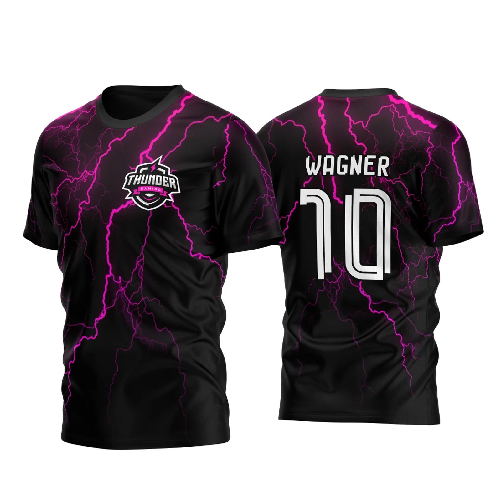 Arte Vetor Camisa InterClasse Raios Relâmpagos Roxos