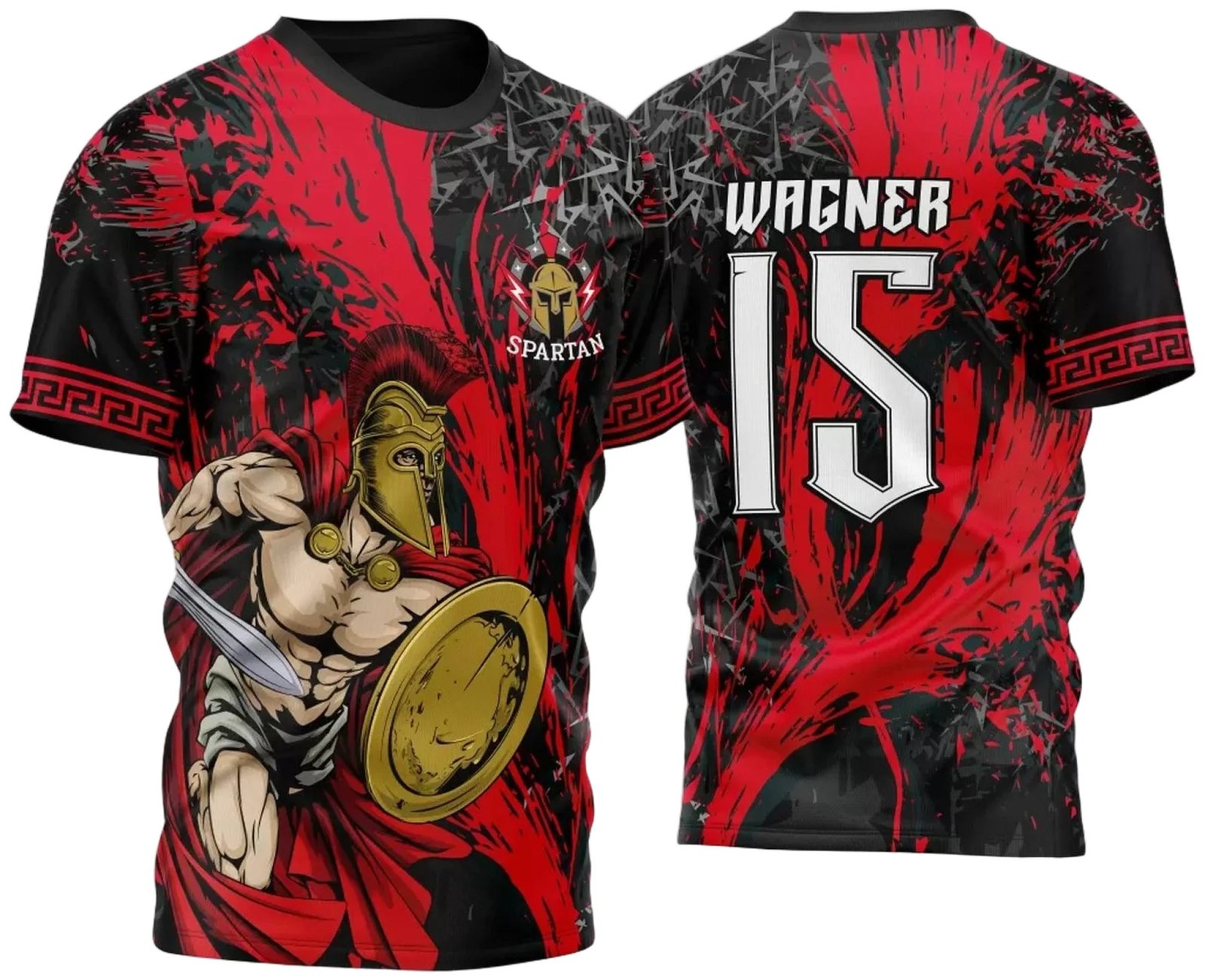 Arte Vetor Camisa InterClasse Spartanos 2023 Modelo 2