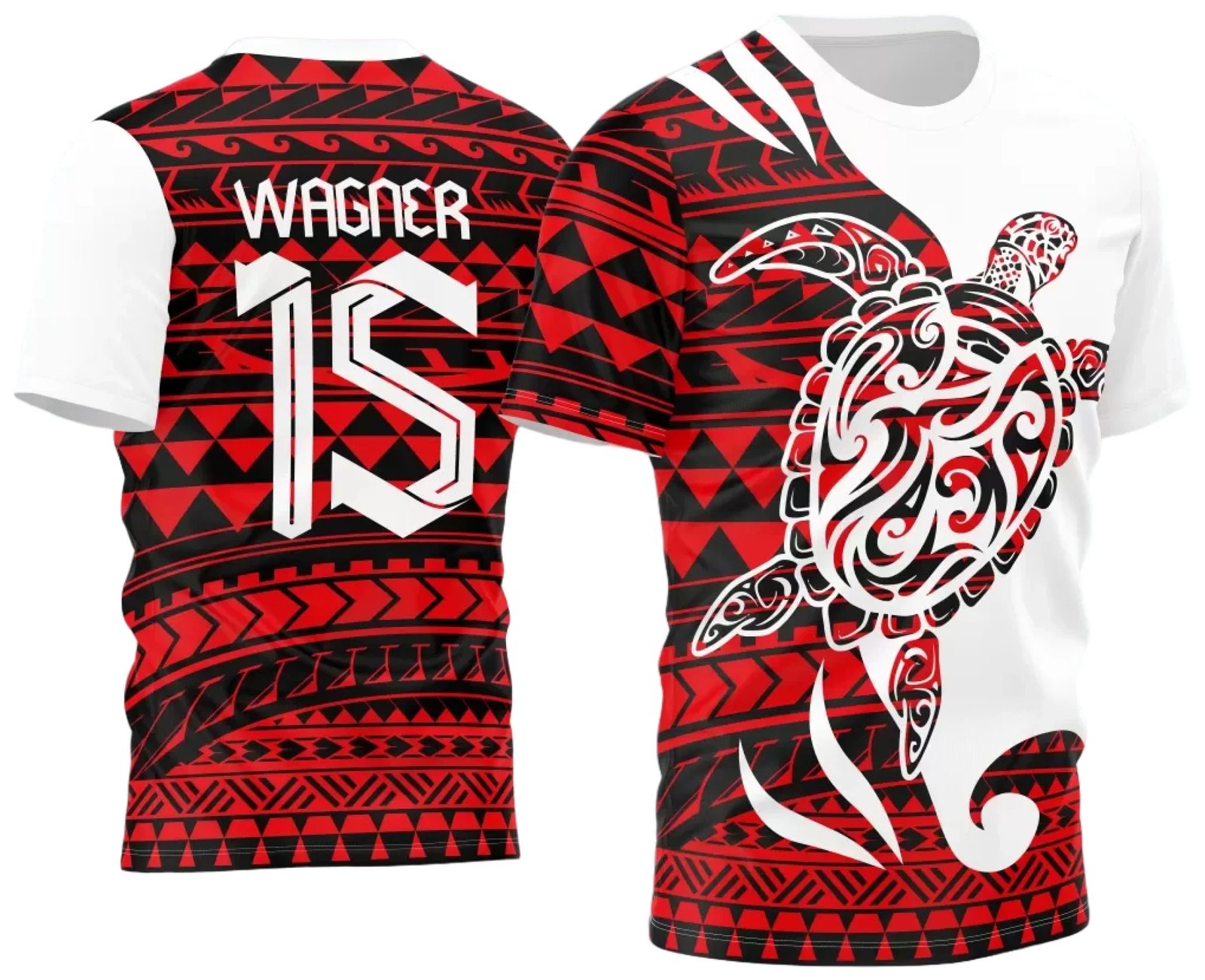 Arte Vetor Camisa Interclasse Tartaruga Tribal