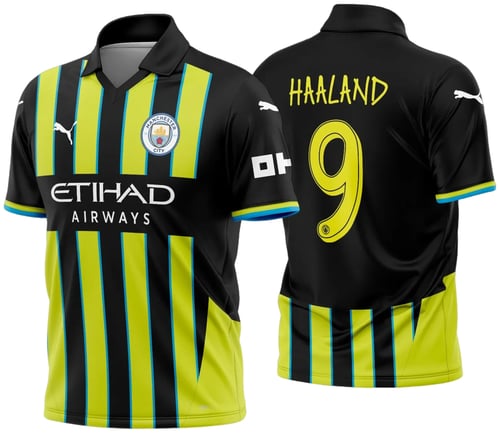 Arte Vetor Camisa Manchester City Reserva 2024 - 2025