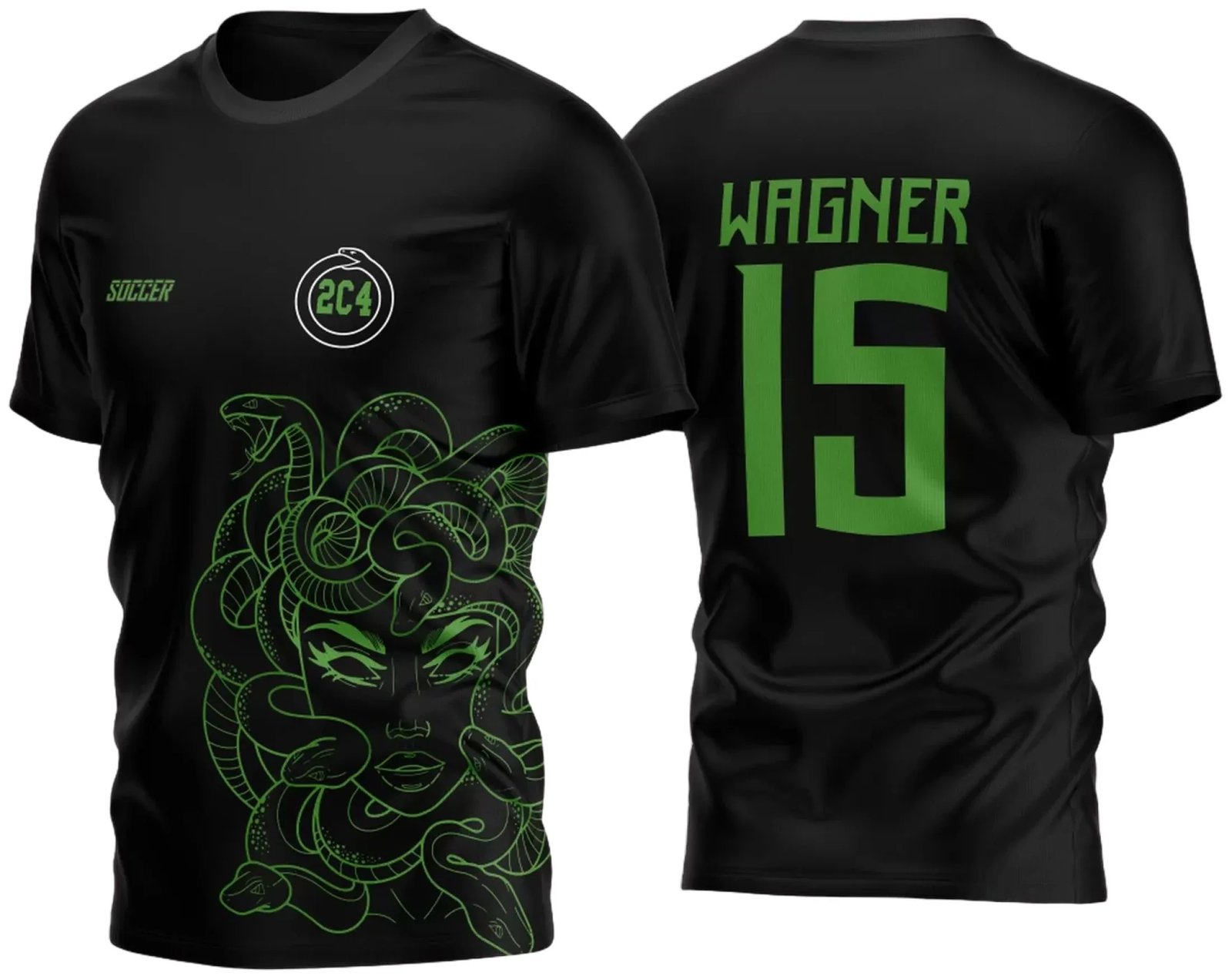 Arte Vetor Camisa Medusa para InterClasse 2024
