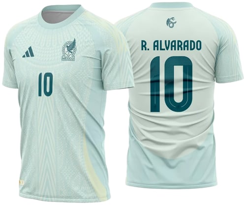 Arte Vetor Camisa Mexico Reserva 2024 - 2025