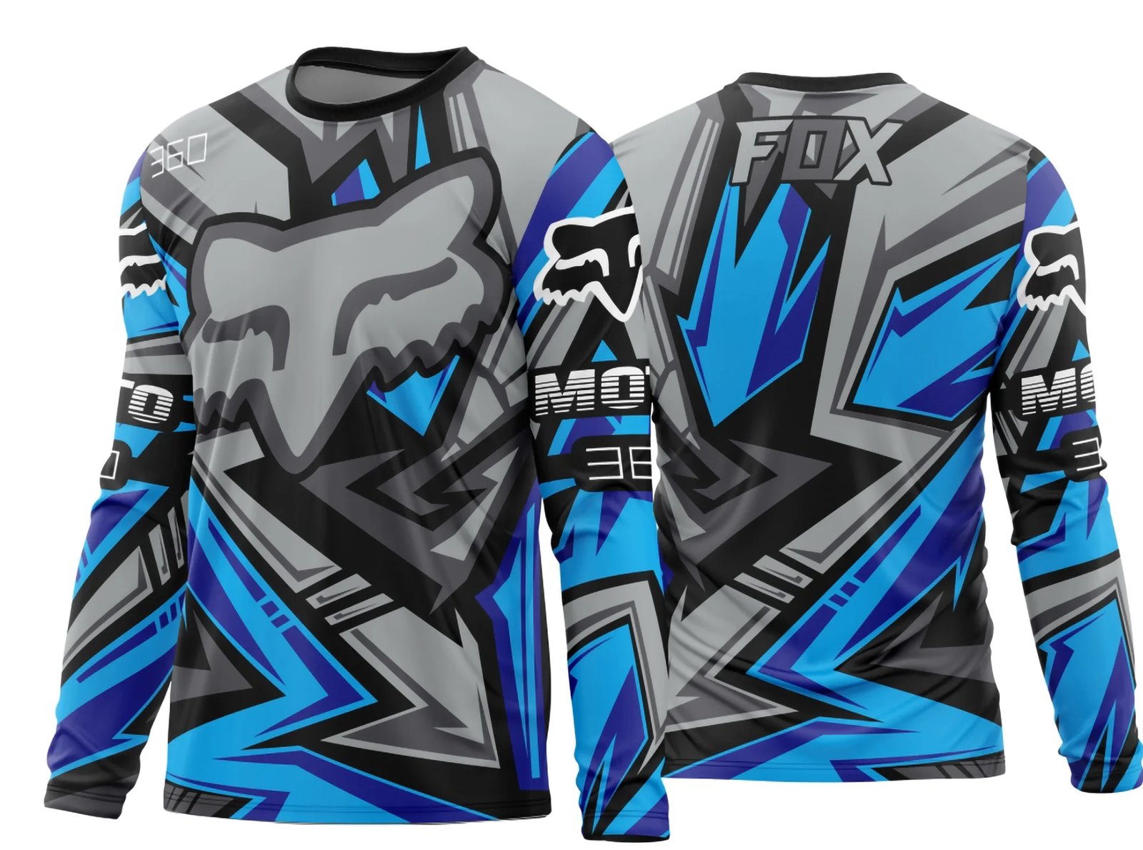 Arte Vetor Camisa MOTOCROSS 2024 - 2025